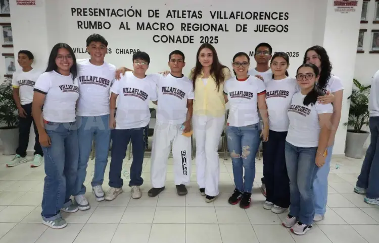 Rosales anuncia salida de atletas a juegos Conade