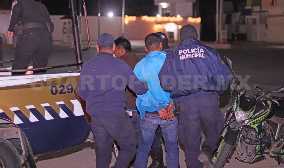 Los encarcelan por ir ebrios y derrapar