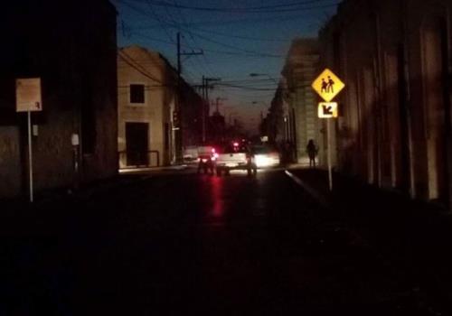 Mantenimiento correctivo provocó apagón en Yucatán