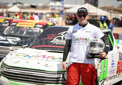 Paulo Roqueñí, feliz con su P6 en Chiapas