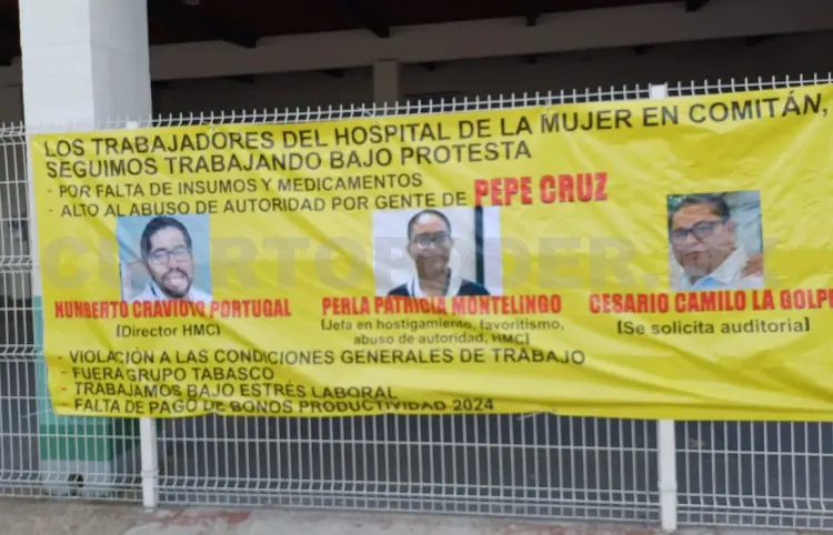 Exigen auditoría al hospital materno de Comitán