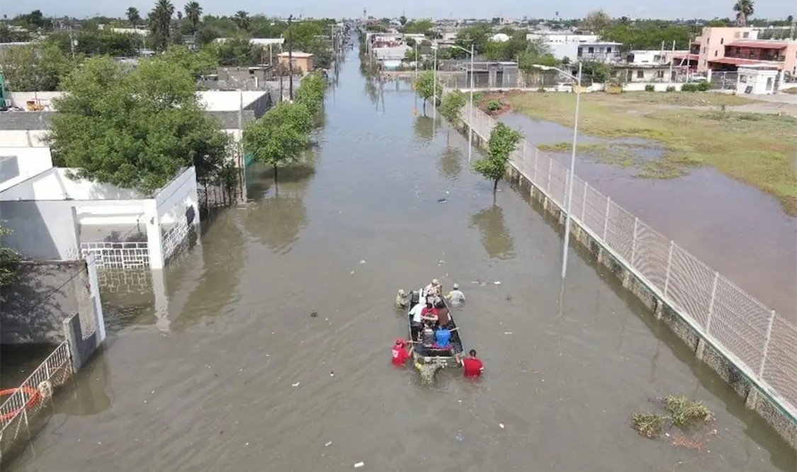 Lluvias dejan un muerto y daños en viviendas