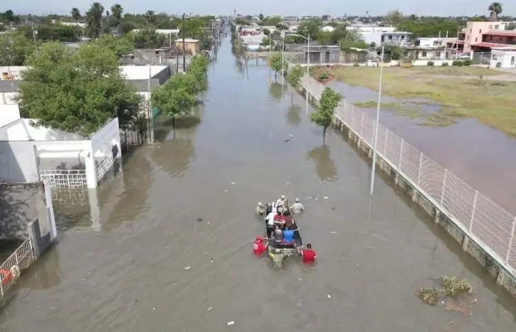Lluvias dejan un muerto y daños en viviendas