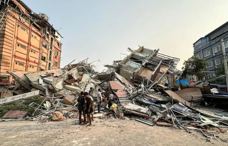 Terremoto azota Myanmar; al menos 144 muertos