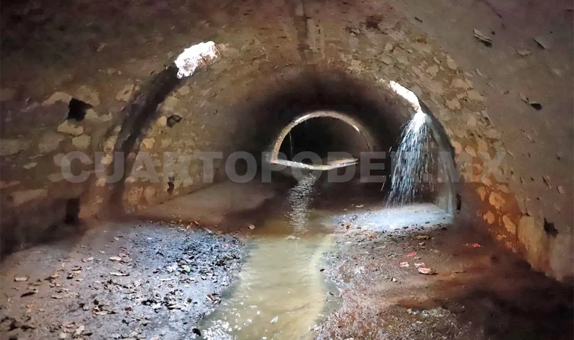 Revisión preventiva del embovedado San Roque. Cortesía