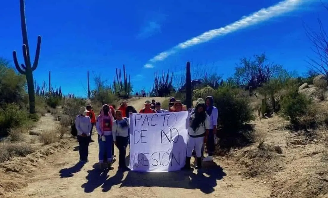 Que no los agredan, solicitan colectivos, mientras buscan a sus seres queridos. Cortesía