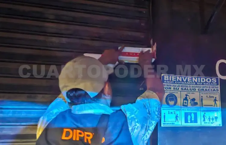 Suspenden 10 locales de bebidas alcohólicas