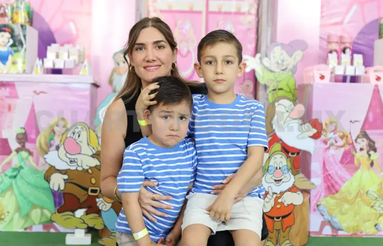 Renata lució como una princesa