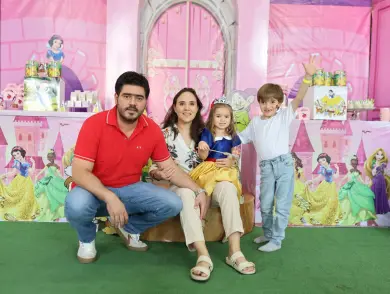Renata lució como una princesa