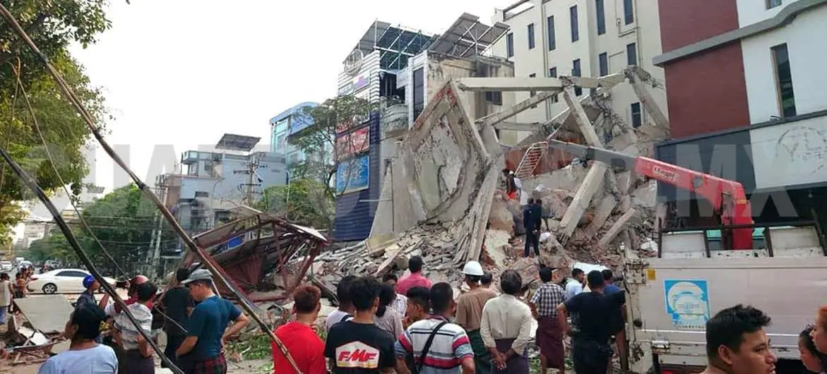 Myanmar declara una semana de duelo por devastador terremoto
