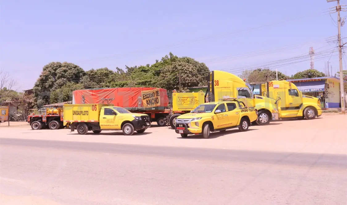 Alertan sobre carga con exceso de dimensiones