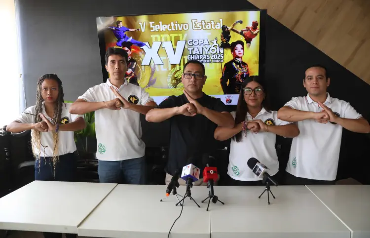 Presentan la XV Copa Taiyon Chiapas 2025 