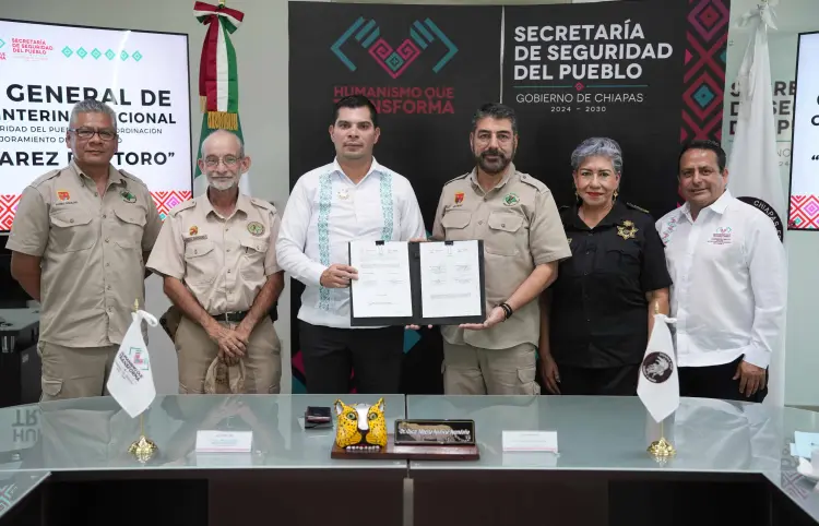 SSP firma convenio con la coordinación estatal para el mejoramiento del ZooMat