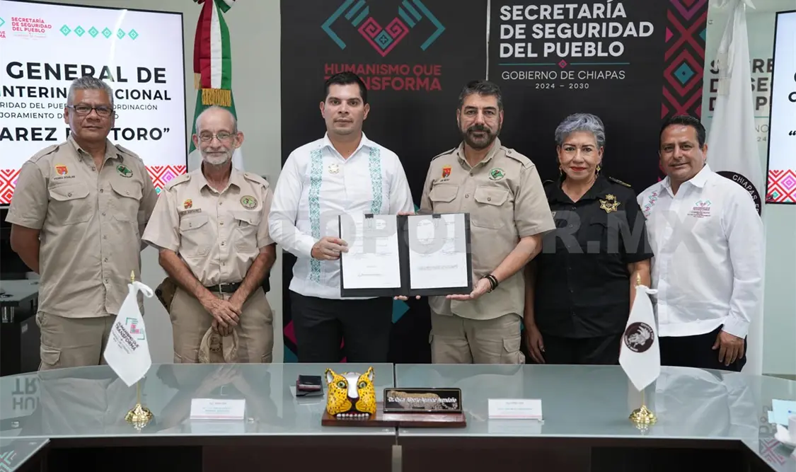 Firma convenio SSP para el mejoramiento del ZooMAT