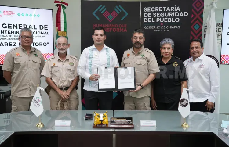 Firma convenio SSP para el mejoramiento del ZooMAT