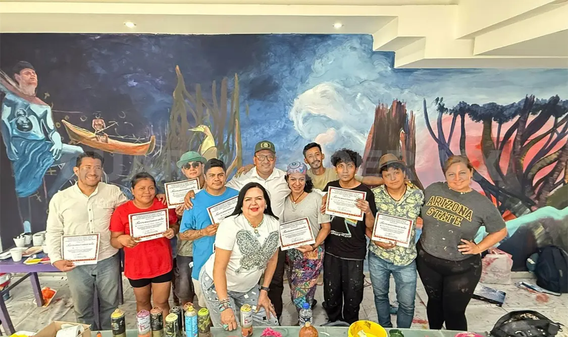 Exponen mural artístico en honor a Acapetahua