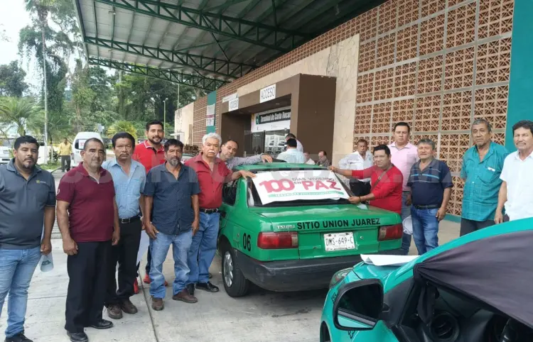 Transportistas se suman a la campaña de paz en el estado