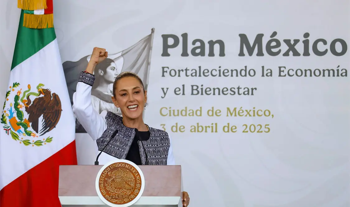 Refuerza Sheinbaum el Plan México