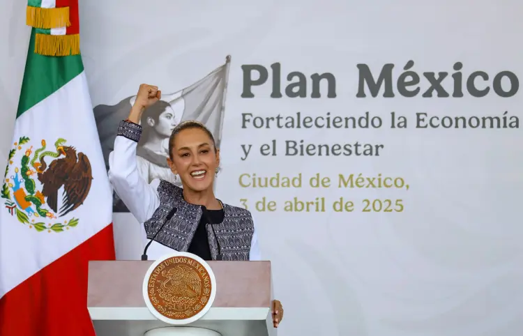 Refuerza Sheinbaum el Plan México