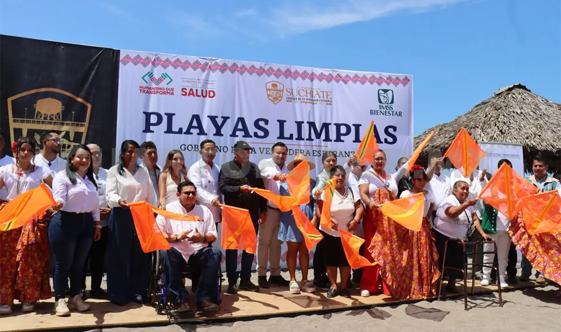 Realizan limpieza en playas de la costa