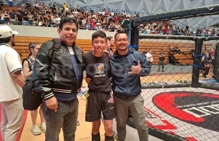 Erick Meza Portillo, campeón de Budo Sento