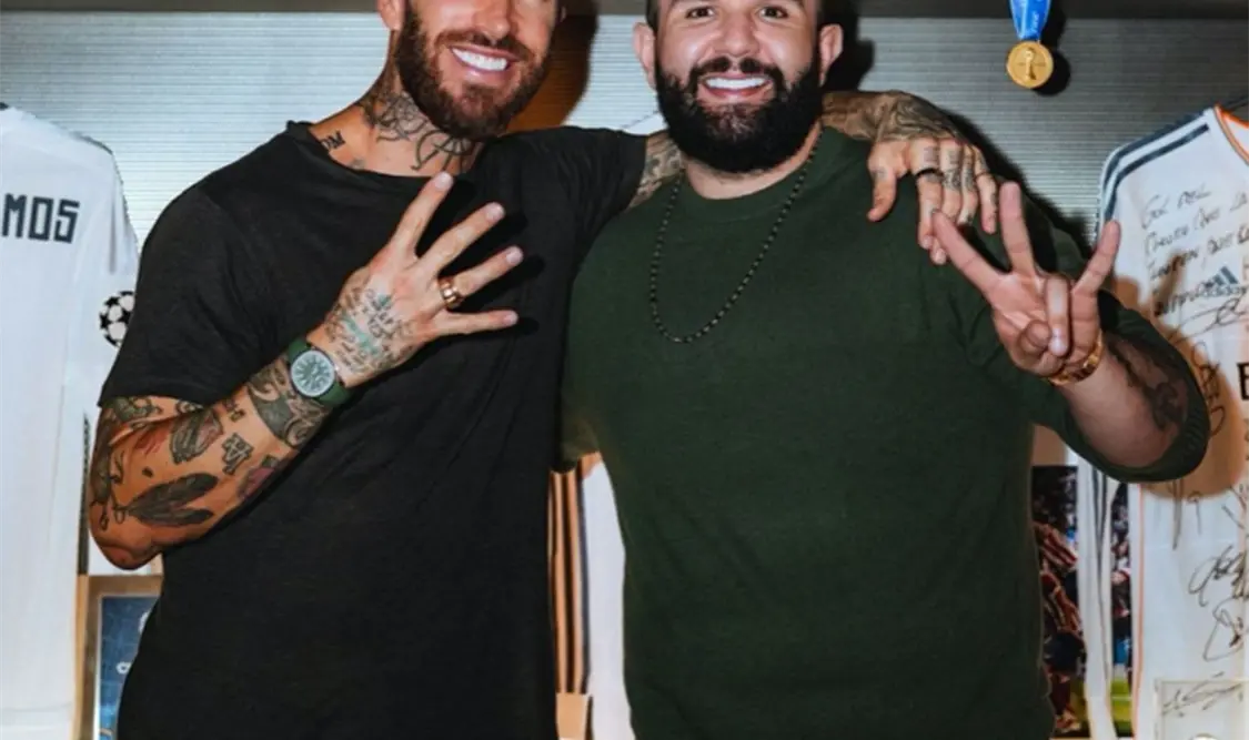 Carín León colaborará con Sergio Ramos