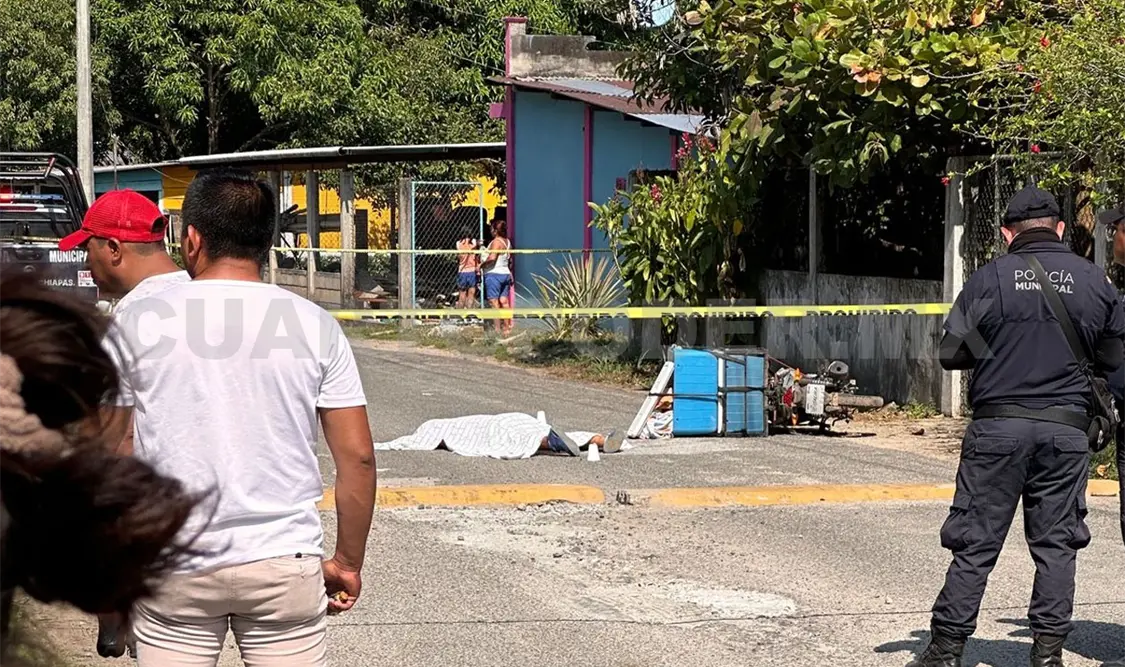 Lo asesinan a balazos en Chamulapa