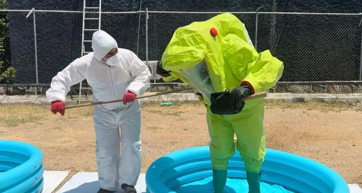 SSP se capacita en manejo de materiales peligrosos