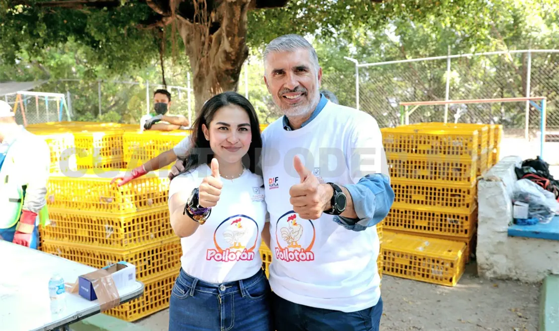 Benefician a más familias con el Programa Pollotón