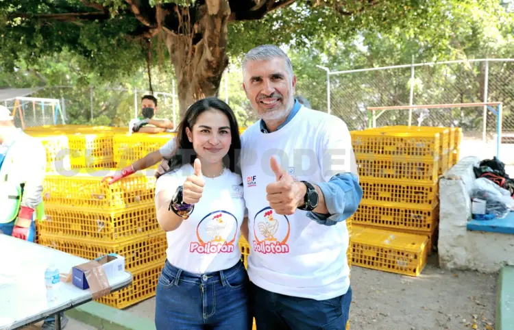 Benefician a más familias con el Programa Pollotón
