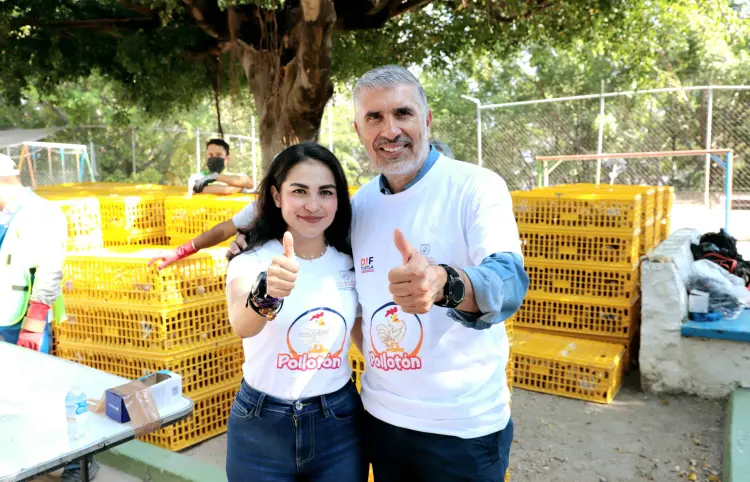 Beneficia Gobierno de Tuxtla a más familias con el Programa Pollotón