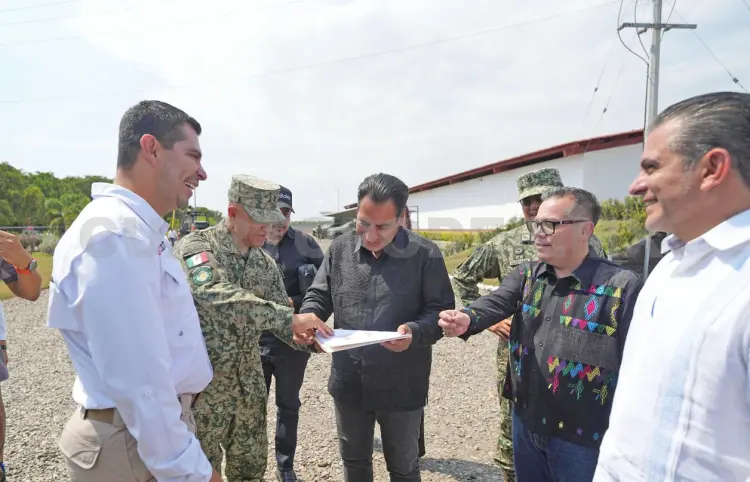 Secretario de Seguridad realiza gira de trabajo