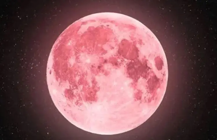 Luna Rosa de abril, fecha y hora para verla