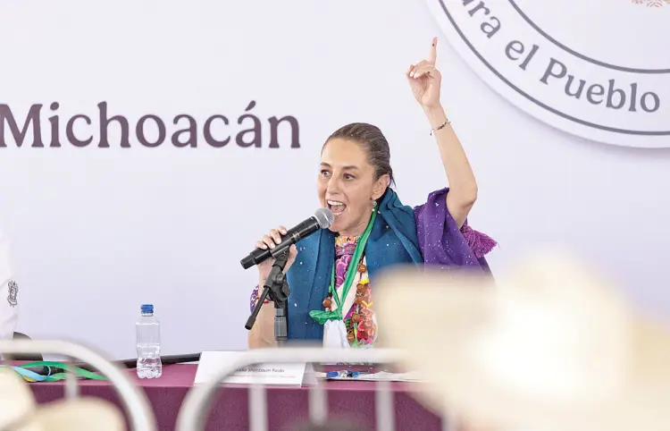 Sheinbaum arranca Plan de Justicia del Pueblo Purépecha