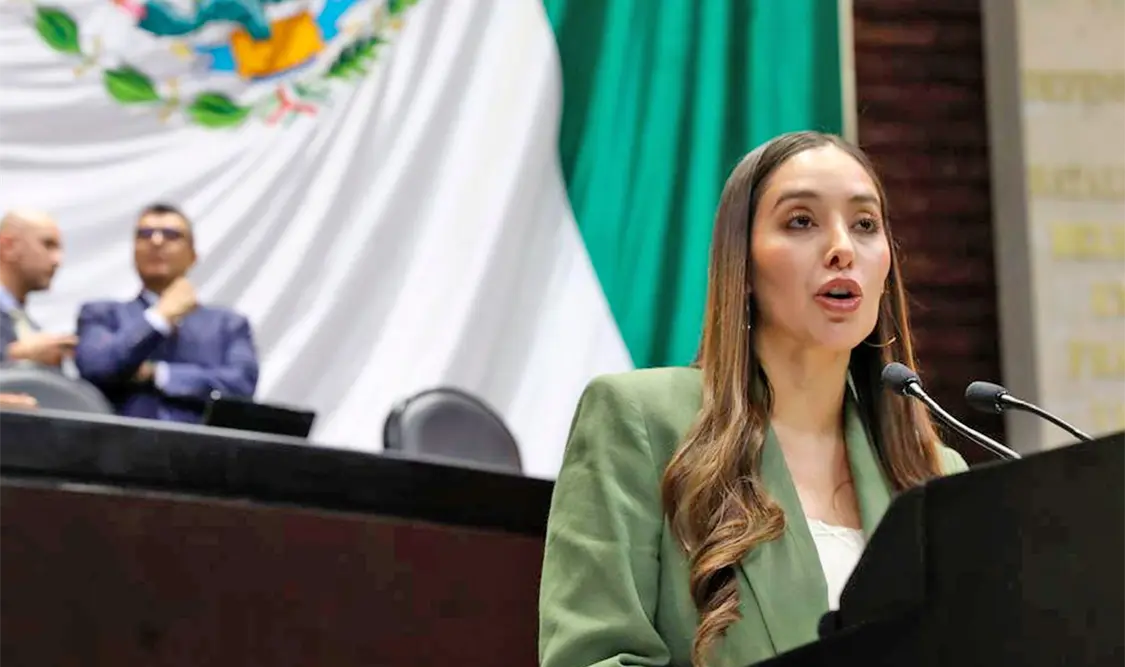 Este sábado, la legisladora federal, Fuensanta Guerrero, presentó la iniciativa. Cortesía