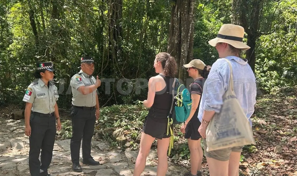 Se espera que la población colabore en estas tareas de seguridad. Cortesía