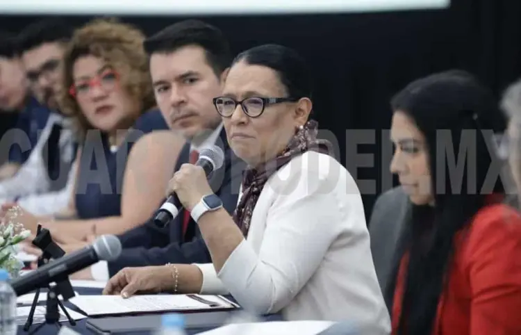 Se reúne Icela Rodríguez con colectivos de búsqueda