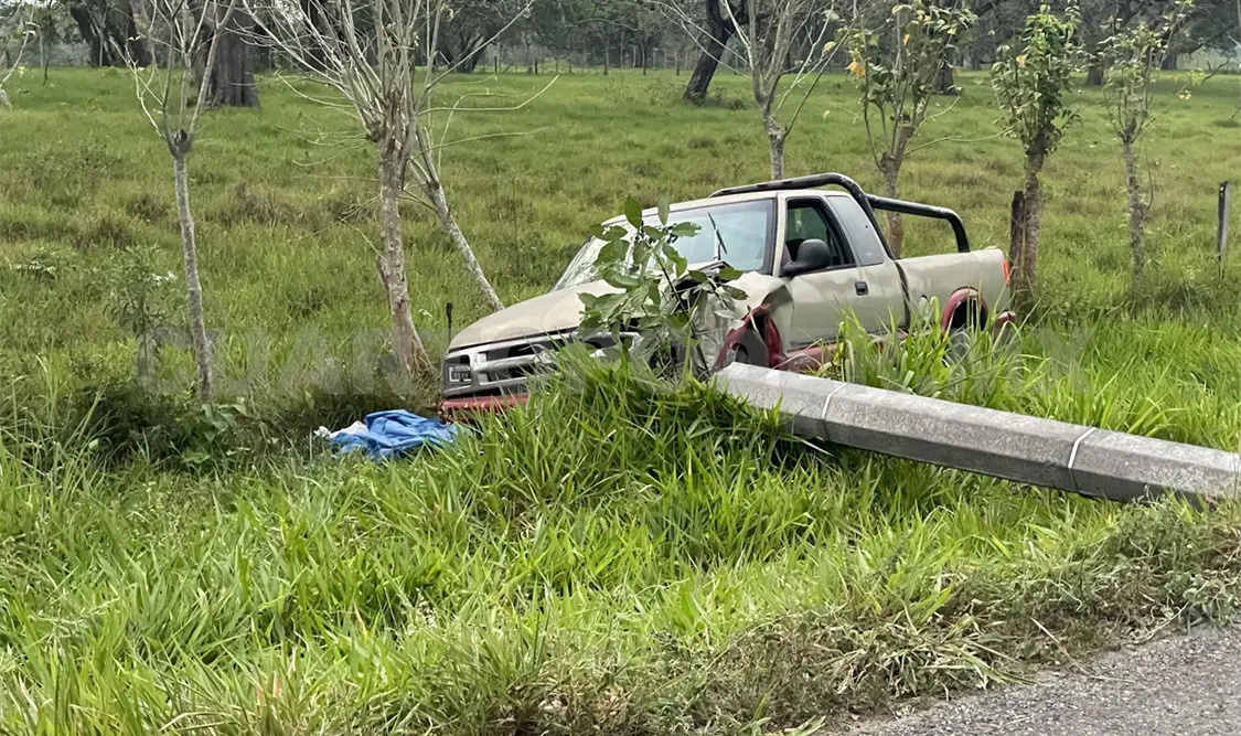 Un deceso en accidente rumbo a La Libertad
