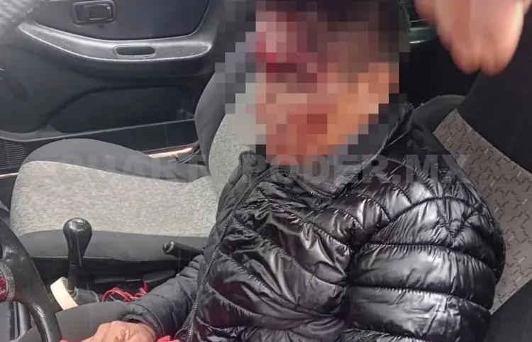 Termina lesionado de gravedad al accidentarse