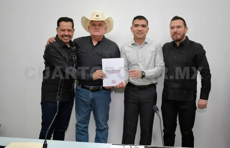 Recibe el Plan Estatal de Desarrollo 2025-2030