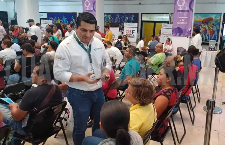 IMSS Bienestar en Chiapas instala módulo de credencialización en la Presidencia Municipal de Tuxtla Gutiérrez