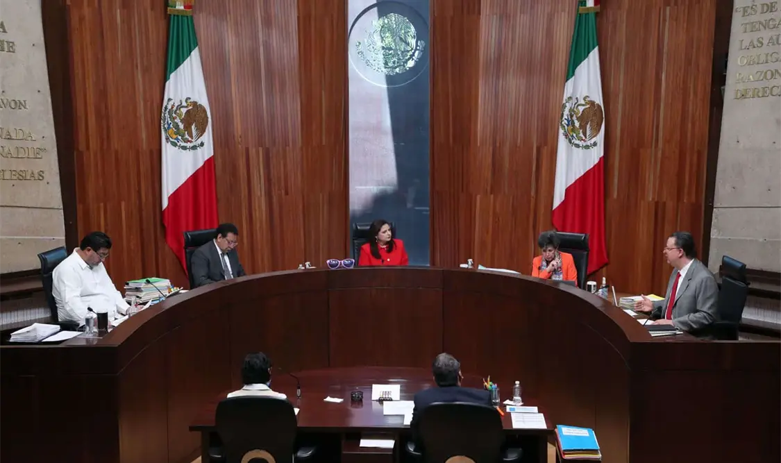 TEPJF acuerdan que legisladores, gobernadores y servidores públicos puedan promover la participación de la elección judicial. Cortesía