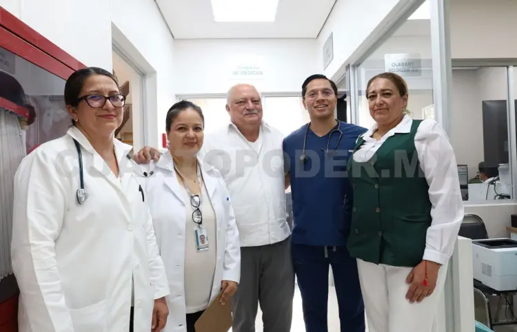 Rehabilitan torre médica del hospital 5 de Mayo