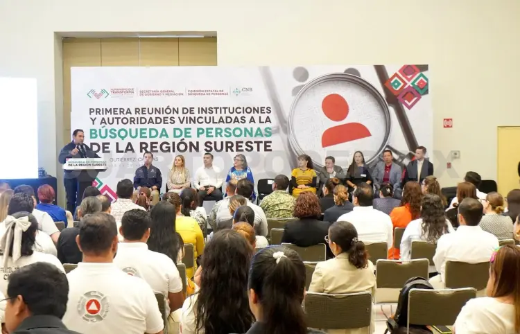 Asiste Ejecutivo a reunión de búsqueda de personas