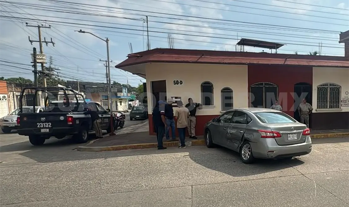 Quedan lesionados en choque