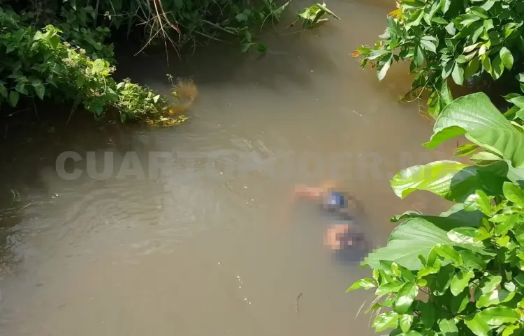Se ahoga en toma de riego