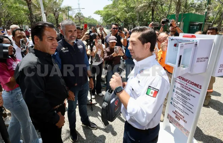 Gobernador impulsa el programa Cardio Protegido