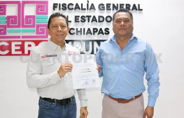 Nombra Llaven Abarca a nuevo fiscal de Inmigrantes