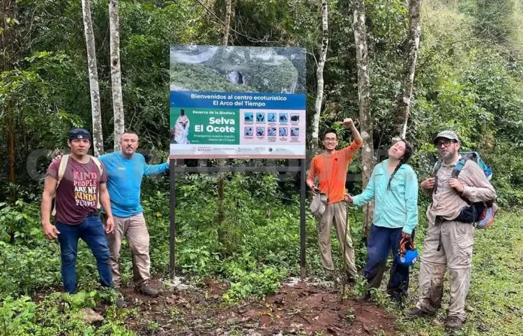 Fortalecen actividad turística en El Ocote
