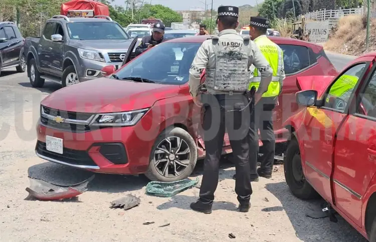 Accidente carretero salda con un lesionado